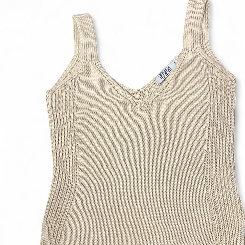 Laundry By Shelli Segal Cream Knit Top
